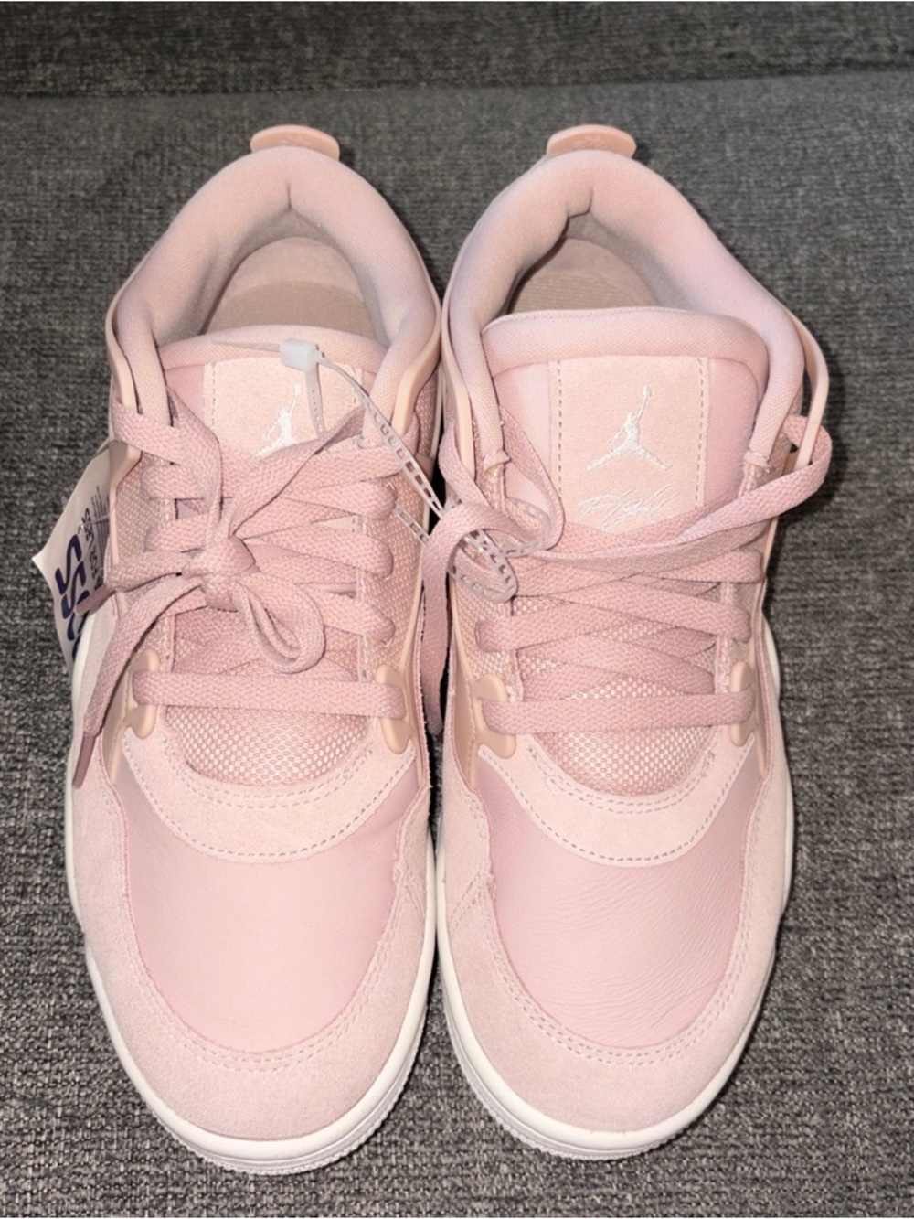 New Nike Air Jordan Flight Men’s/Women’s Light Pink Low-Top Sneakers Size:9